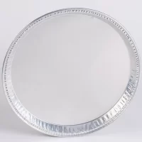 ALUM. PLATTER ROUND MEDIUM 40*36CM 50PCS