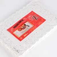 - 10*14.5" WHITE RECT. PAPER DOILIES 8*250PCS ورق دانتيل مستطيل