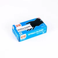 BLACK SMALL NITRELE GLOVES POWDER FREE 10*100PCS كفوف نترال صغير اسود