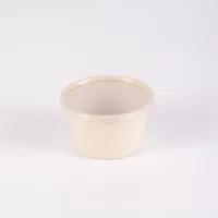 12OZ SUGARCANE SOUP CUP W/LID 10*50PCS شكركان سوب