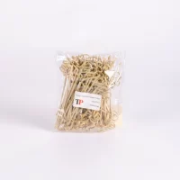 BAMBOO FLOWER SKEWER 12CM 100*100 PCS اعواد فلور