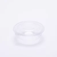 24OZ CLEAR ROUND SALAD BOWL W/LID 300PCS