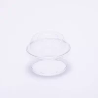 5OZ PET CUP W/DOME LID 1000PCS كاسات 5 اونز 1000حبة