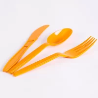 RE YELLOW SPOON NEW 20*50PCS ملاعق اصفر الجديد