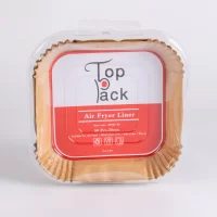 20*20*4.5CM FRYER LINERS SQUARE BROWN 20*50PCS ورق فير بنى مربع