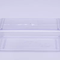 1.5KG CLEAR RECT. BOX 24PCS علبة بلاستيك مستطيل