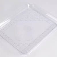 17X12X3.5CM CRYSTAL BOX 100PCS علب حلويات كريستال مستطيل