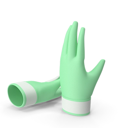 OVEN GLOVES كفوف فرن 1حبة