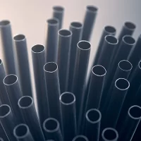 12MM BLACK STRAIGHT STRAW FILM WRAP 30*100PCS شلمون اسود