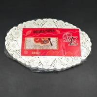 6.5" WHITE ROUND PAPER DOILIES 20*100PCS