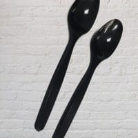 QP BLACK SPOON 20*50PCS ملاعق اسود