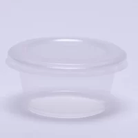2OZ CLEAR PORTION CUP W/LID 20*100PCS علب ثوم شفاف