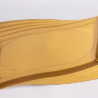 TEAR DROP TRAYS WHITE 29.5*17.5CM 25PCS صواني دمعه ابيض