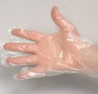 CLEAR X-LARGE HDPE PLASTIC GLOVES 100*100PCS كفوف بلاستيك توب باك