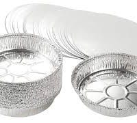 ALUM. CONT. RECT. W/LID NO. 83185 400PCS ماعون الومنيوم مع غطاء