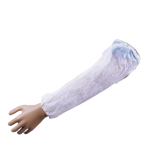 PLASTIC ARM SLEEVE WHITE 20*100PCS هاند سليف ابيض