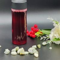 300ML CLEAR ROUND BOTTLE W/LID 100PCS بطل شفاف مدور