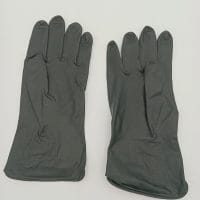INDUSTRAL RUBBER GLOVES BLACK 12*2PCS كفوف ربر اسود