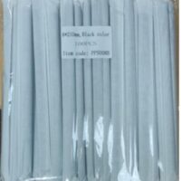 8MM CLEAR STRAIGHT STRAW PAPER WRAP 50*100PCS شيلمون شفاف